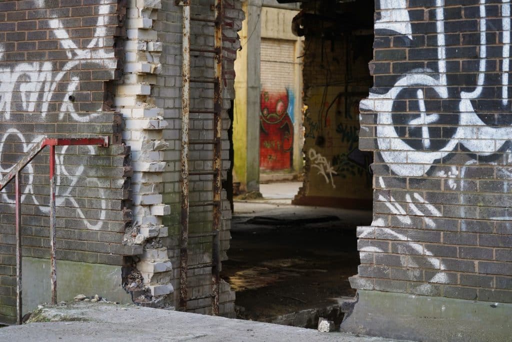 A BLOCK industrial grafitti shoot location east london e1 03 TB EVENT VENUE A BLOCK