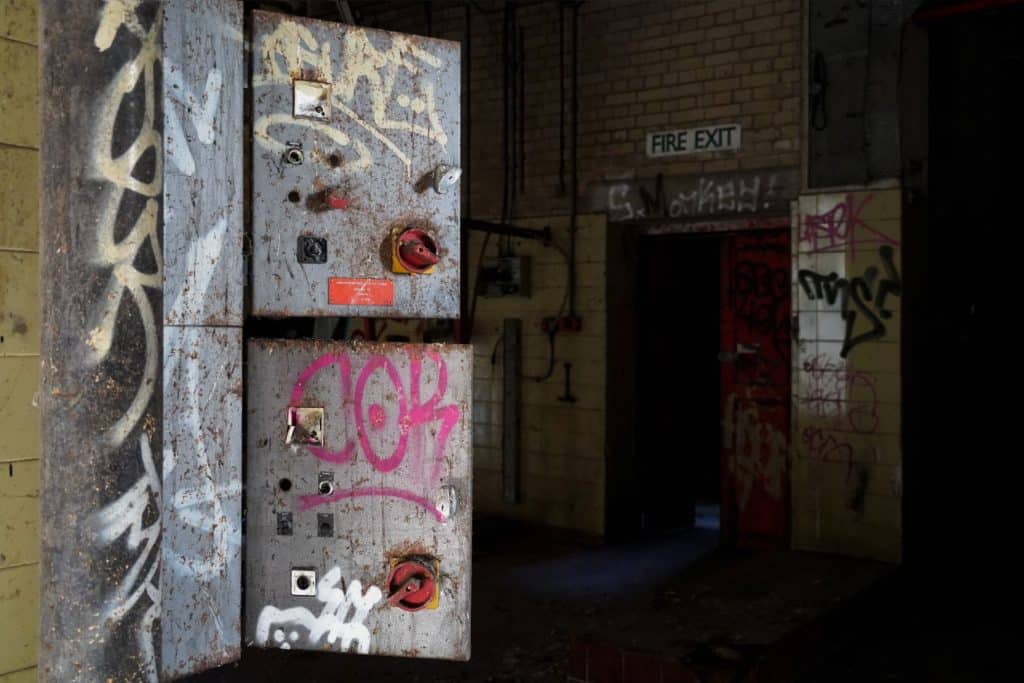 A BLOCK industrial grafitti shoot location east london e1 13 TB EVENT VENUE A BLOCK