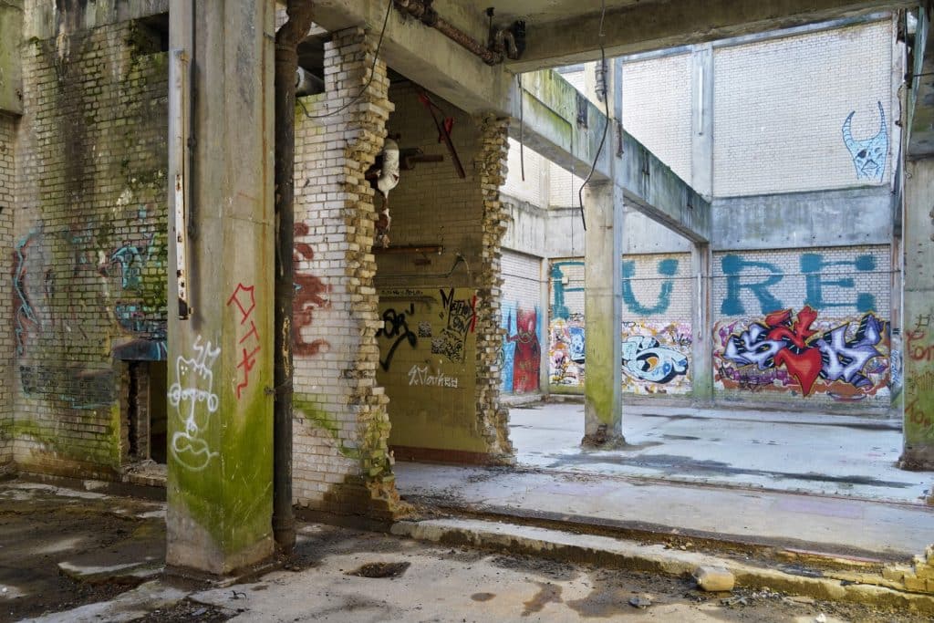 A BLOCK industrial grafitti shoot location east london e1 15 TB EVENT VENUE A BLOCK