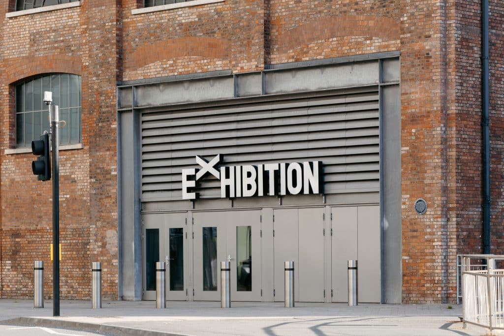 EXHIBITION WHITE CITY exhibition hall shoot location west london 127. Exhibition Venue 03.03.25 www.harbinson.uk