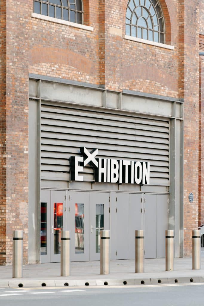 EXHIBITION WHITE CITY exhibition hall shoot location west london 129. Exhibition Venue 03.03.25 www.harbinson.uk