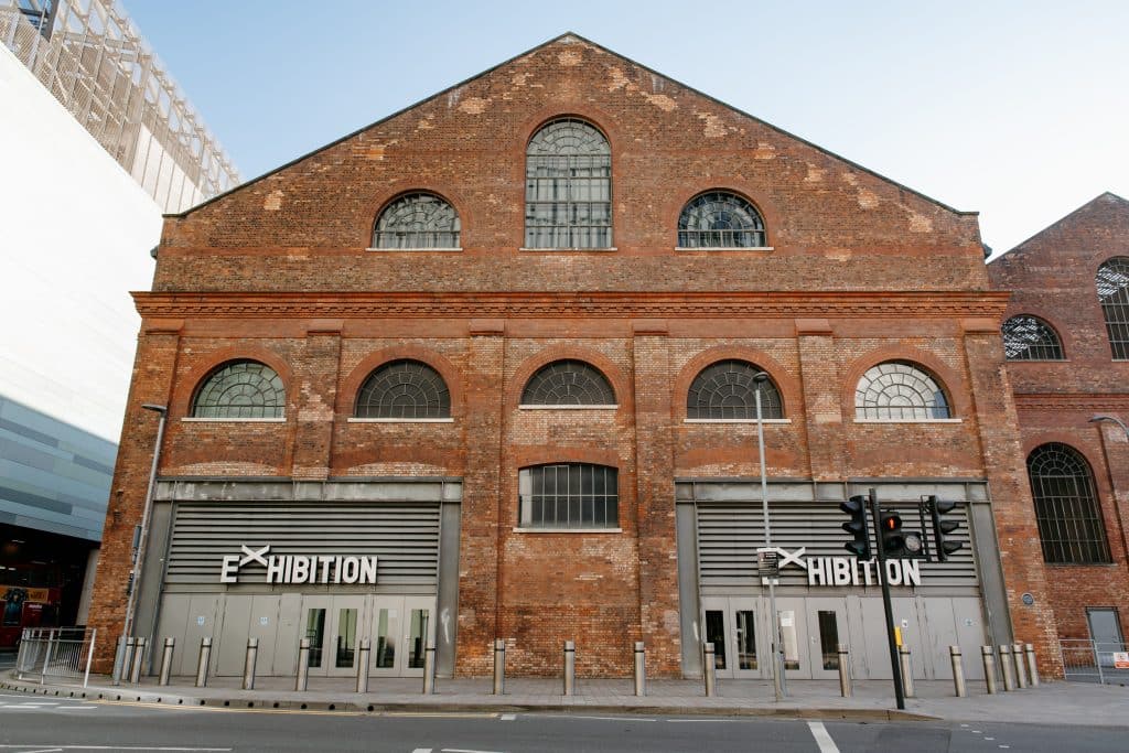 EXHIBITION WHITE CITY exhibition hall shoot location west london 131. Exhibition Venue 03.03.25 www.harbinson.uk