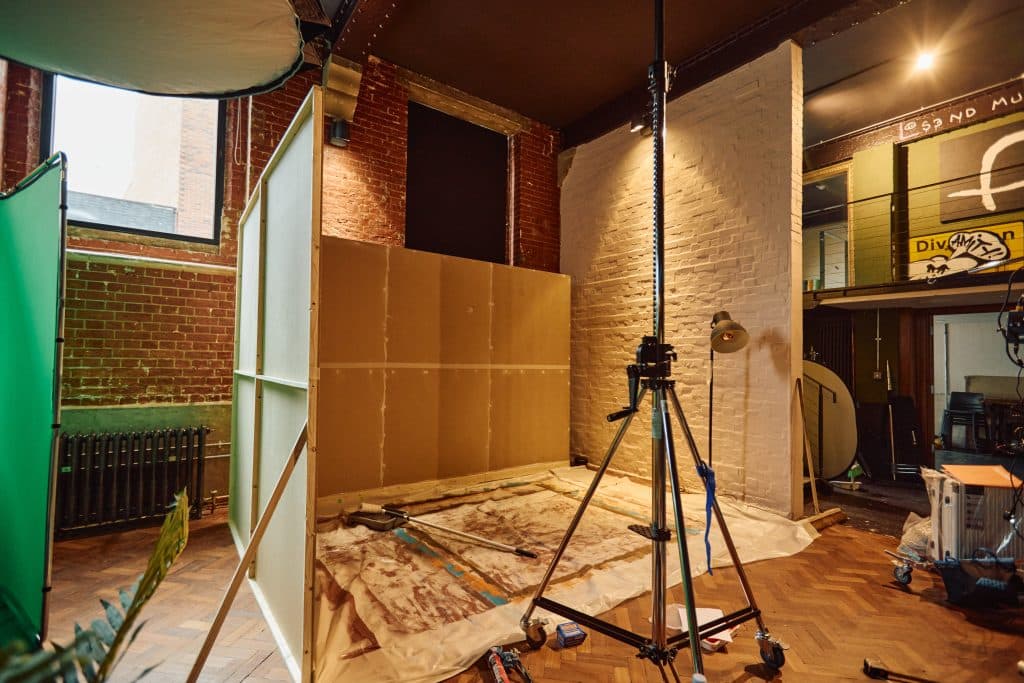 AMITY east london loft warehouse studio shoot location Copy of set build 9