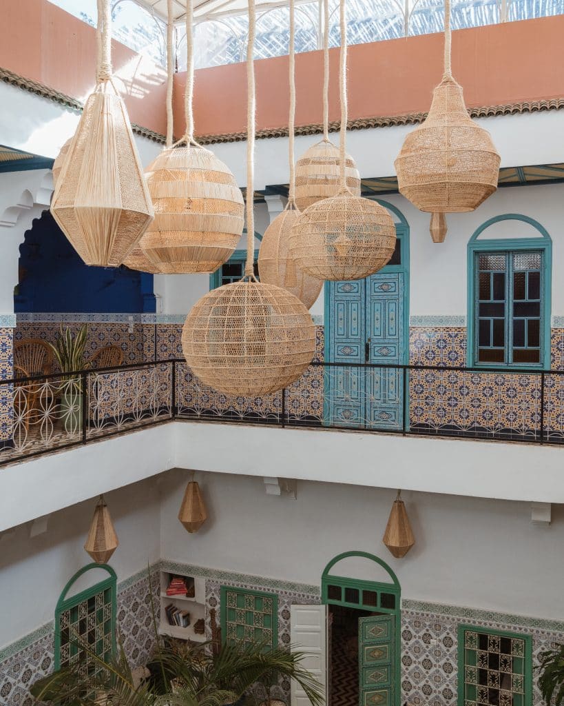 VILLA O Marrakech shoot location COLOURFUL HOTEL @erikaexplores BE 19