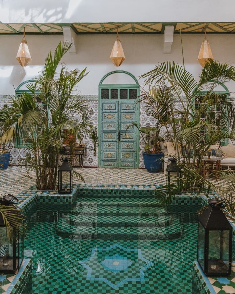 VILLA O Marrakech shoot location COLOURFUL HOTEL @erikaexplores BE 28