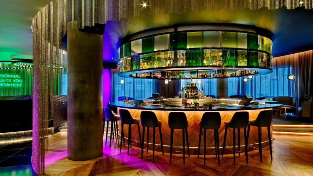 W HOTEL central london modern hotel shoot location diverse spaceCA W Ontherocks