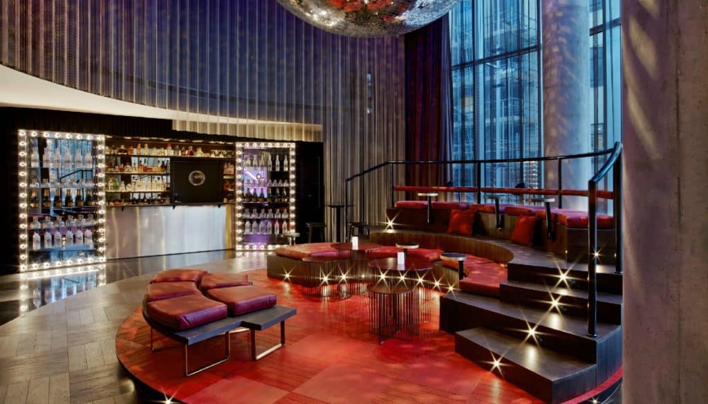 W HOTEL central london modern hotel shoot location diverse spaceCA W Revolve