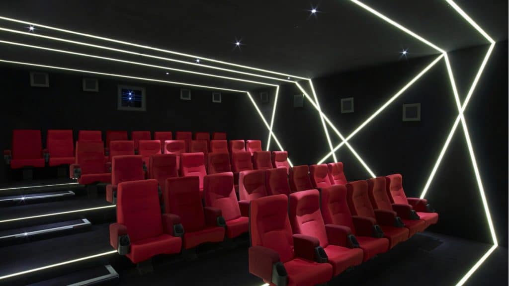 W HOTEL central london modern hotel shoot location diverse spaceCA W ScreeningRoomV1