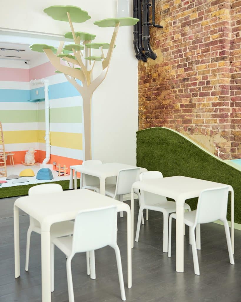 MOME east london kids childrens cafe play space shoot location 8.