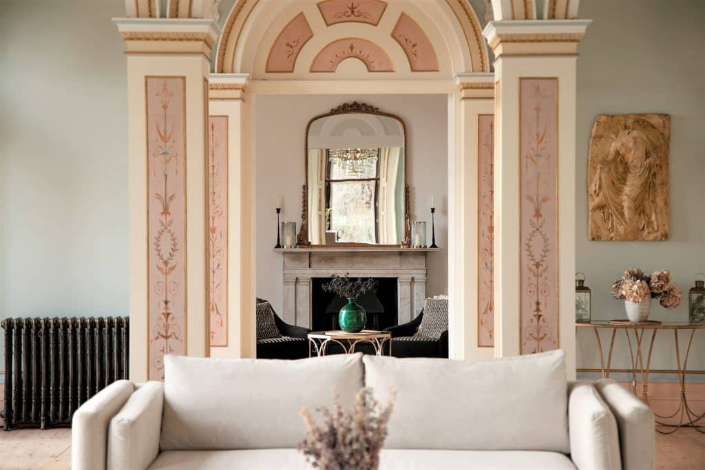 PASTEL PALACE birmingham grand manor house shoot location Drawing Room 1