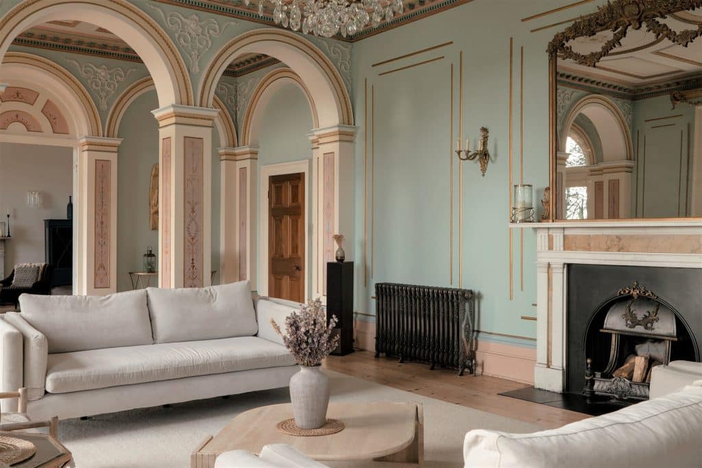 PASTEL PALACE birmingham grand manor house shoot location Drawing Room 10