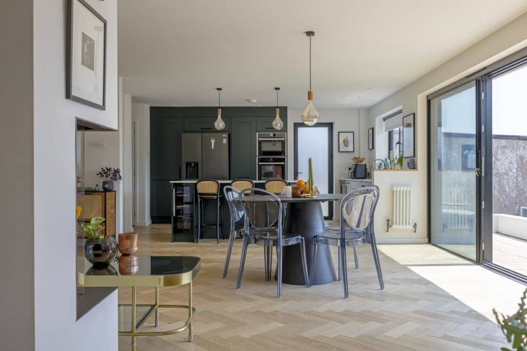 Broadstairs Beach House kent location house with sea views modern Dumpton Park 038