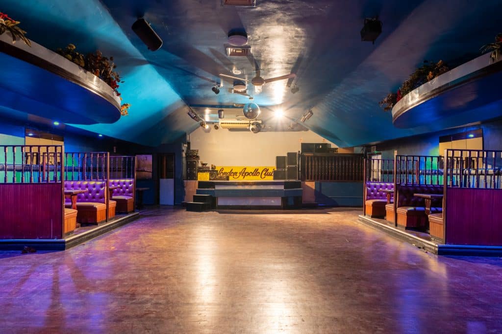 APOLLO CLUB venue club bar shoot location north west london 015