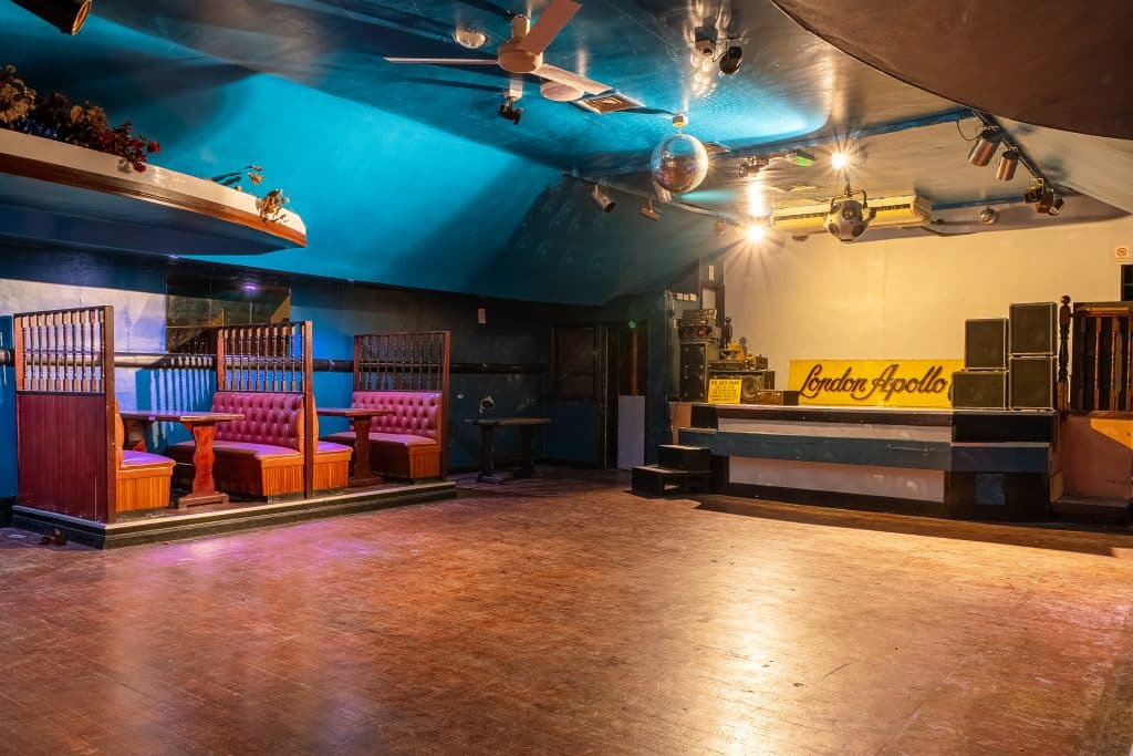 APOLLO CLUB venue club bar shoot location north west london 016