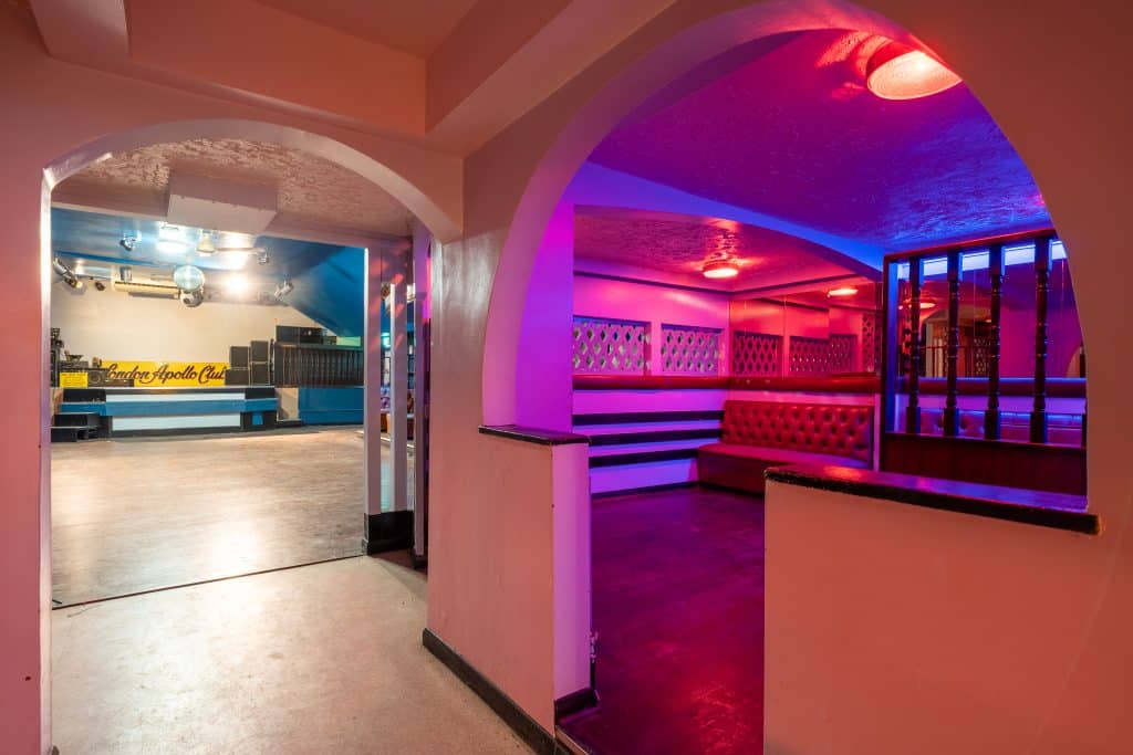 APOLLO CLUB venue club bar shoot location north west london 023