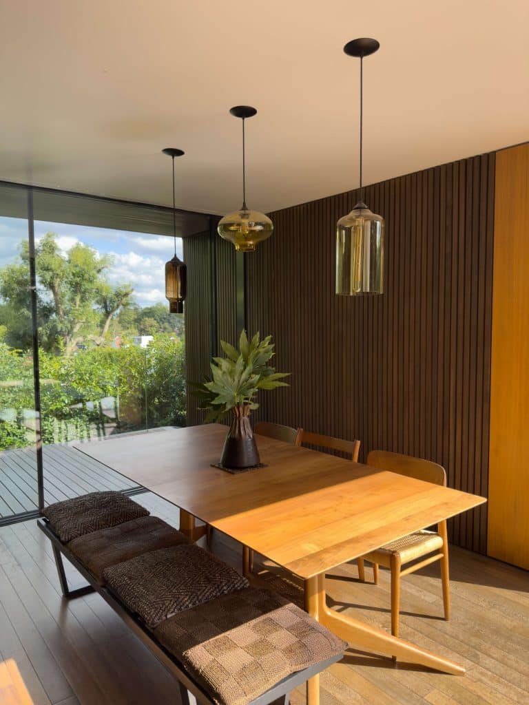 KINGSLEY Architectural Modern Shoot Location north london dining portrait
