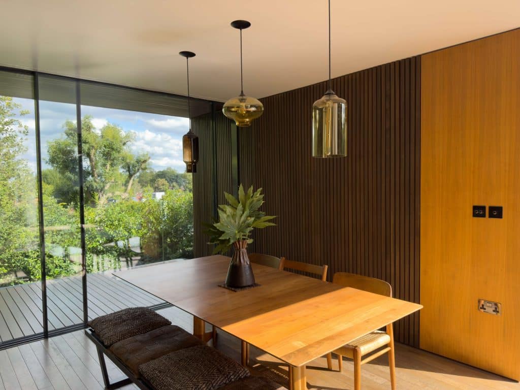 KINGSLEY Architectural Modern Shoot Location north london dining room 1