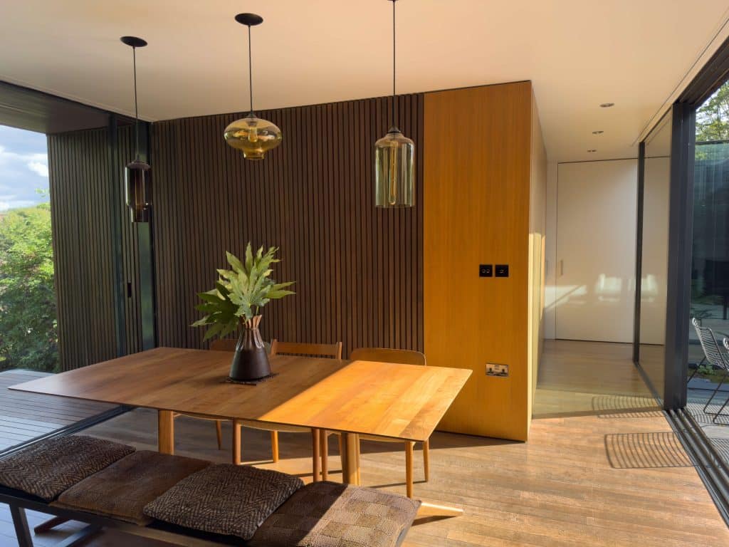 KINGSLEY Architectural Modern Shoot Location north london dining room 2