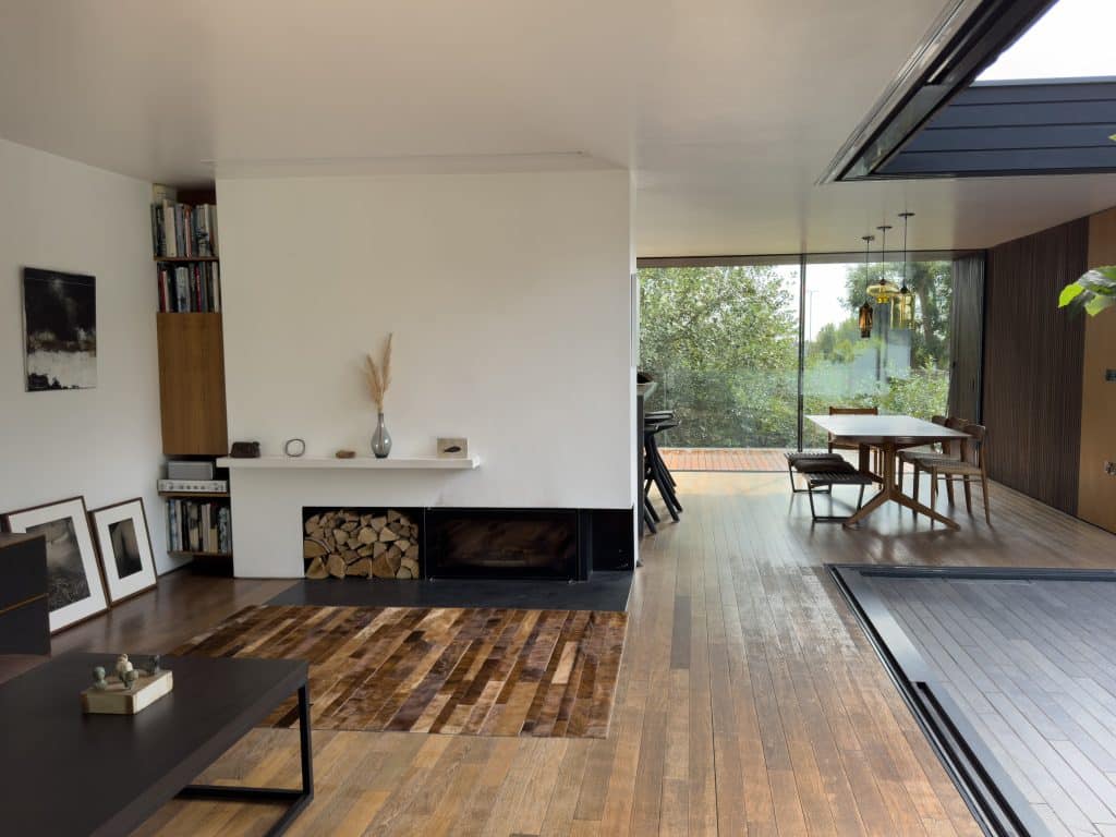 KINGSLEY Architectural Modern Shoot Location north london sitting room 2
