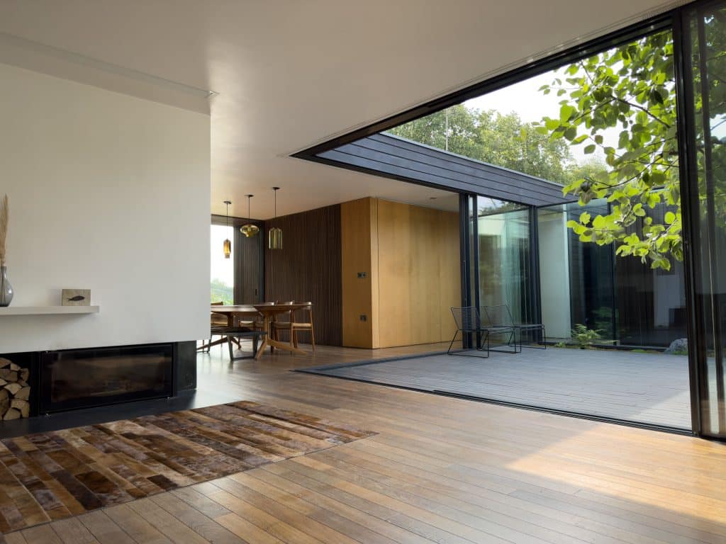 KINGSLEY Architectural Modern Shoot Location north london sitting room 3