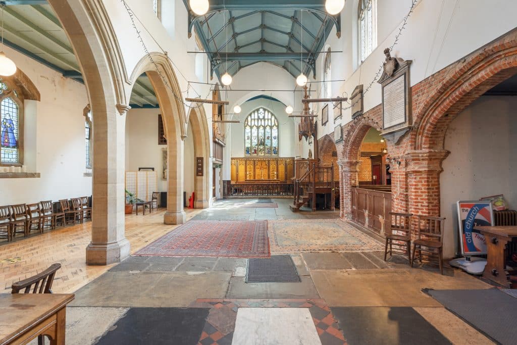 The Old Church Elizabethan church shoot location north london The Old Church, Stoke Newington Church Street N16 9ES 1