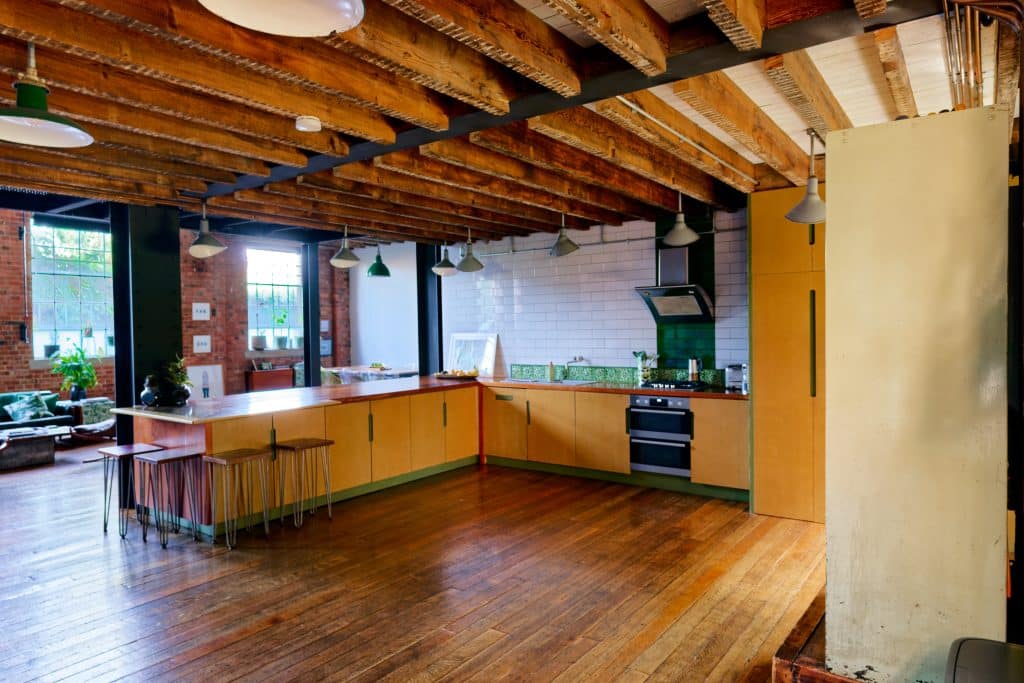 FAWE FACTORY Warehouse Loft Shoot LocationKitchen6