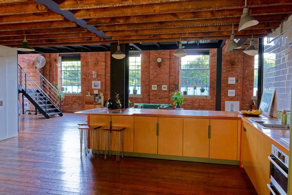 FAWE FACTORY Warehouse Loft Shoot LocationKitchen7