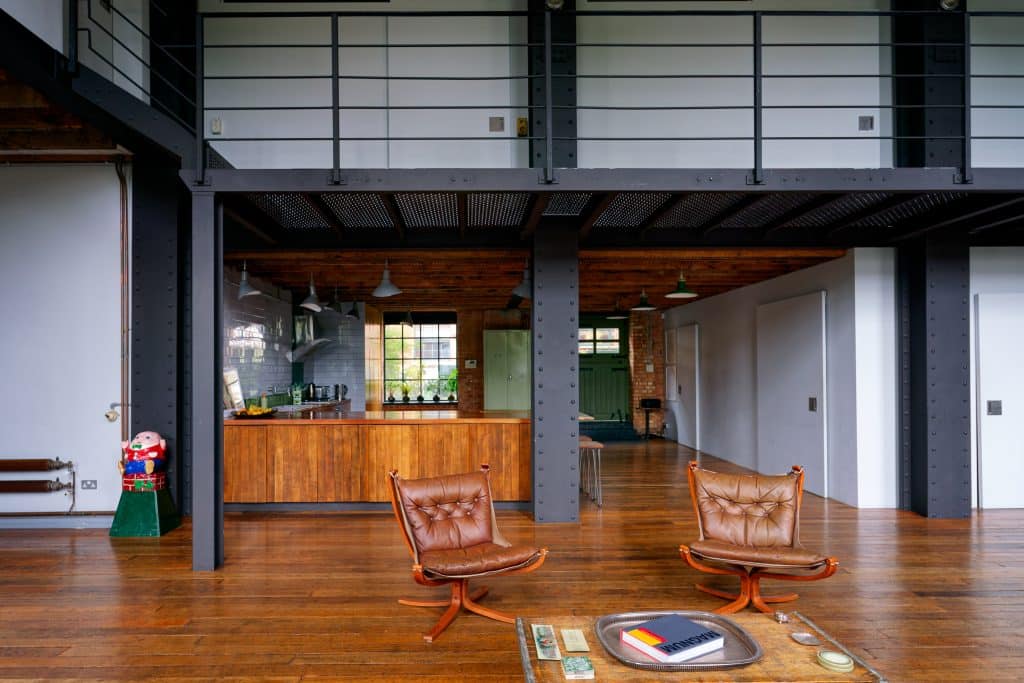 FAWE FACTORY Warehouse Loft Shoot Locationreception26