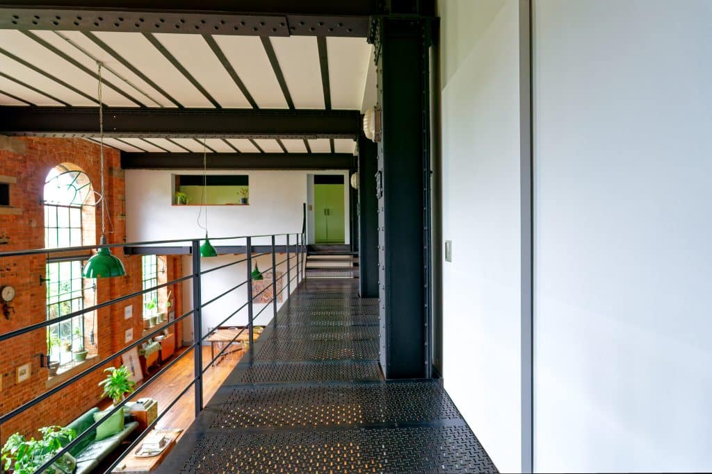 FAWE FACTORY Warehouse Loft Shoot Locationwalkway 1