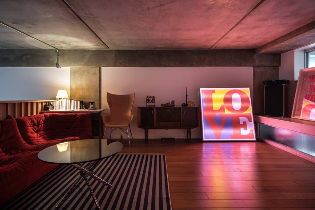 KINGSLAND APARTMENT contemporary loft shoot location east london Kings Wharf 43