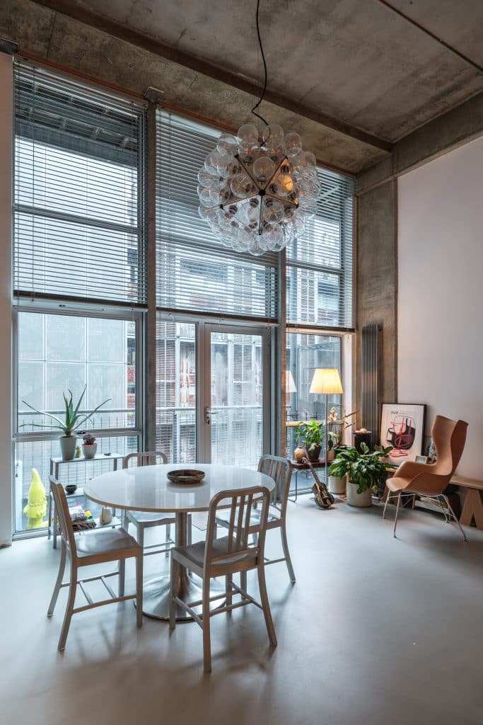 KINGSLAND APARTMENT contemporary loft shoot location east london Kings Wharf 7