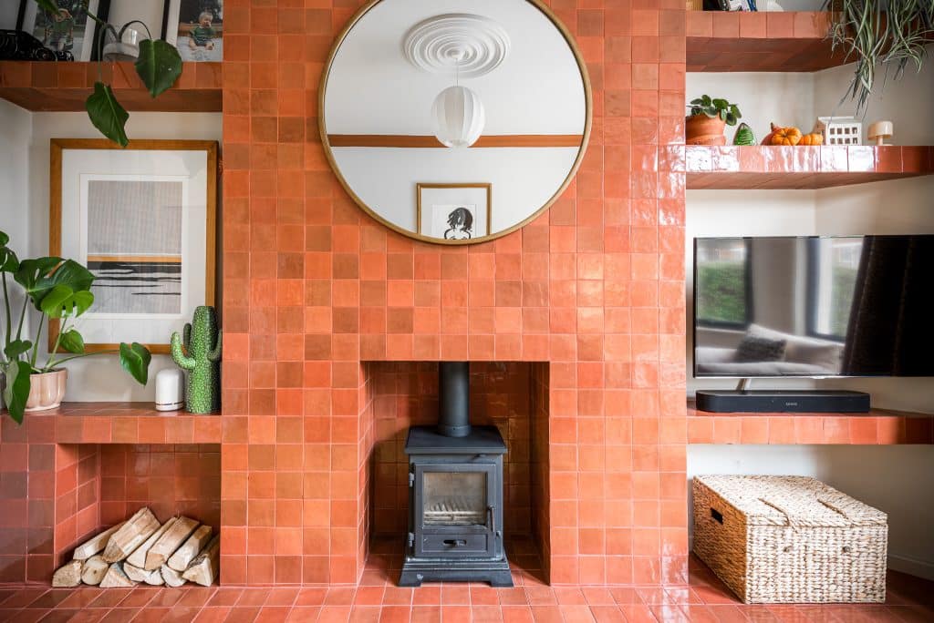 NORTHBROOK north london modern location house Location Creation:Northbrook N22:Lounge fireplace
