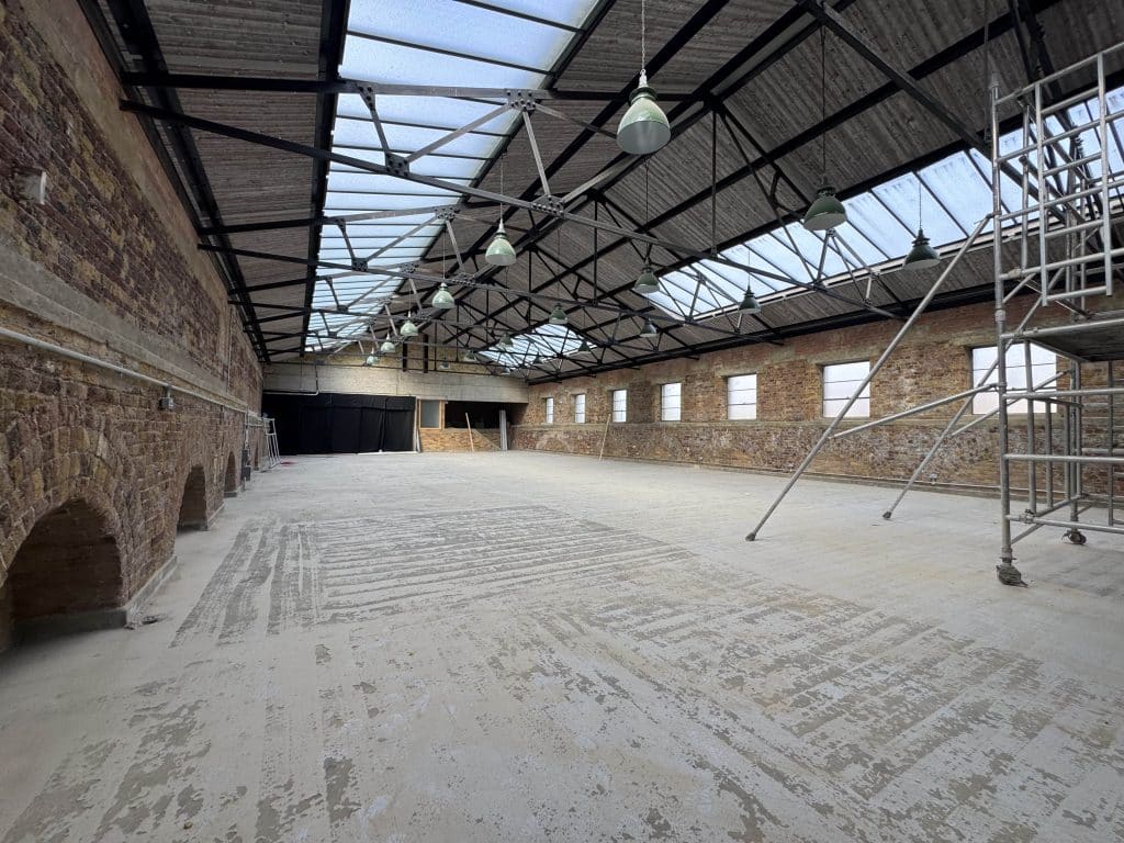 OLD STEAM FACTORY large event space studio shoot location south east london 9. ARK Loc Old Steam Factory