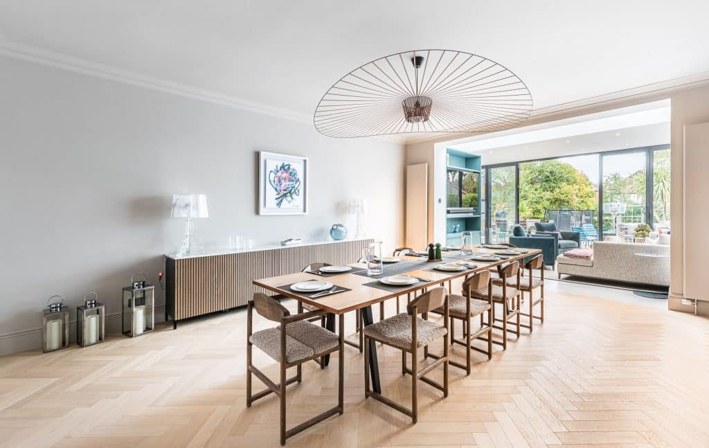 TEIGNMOUTH north west london 1920s detached location house Location Creation:Teignmouth NW2:dining 2
