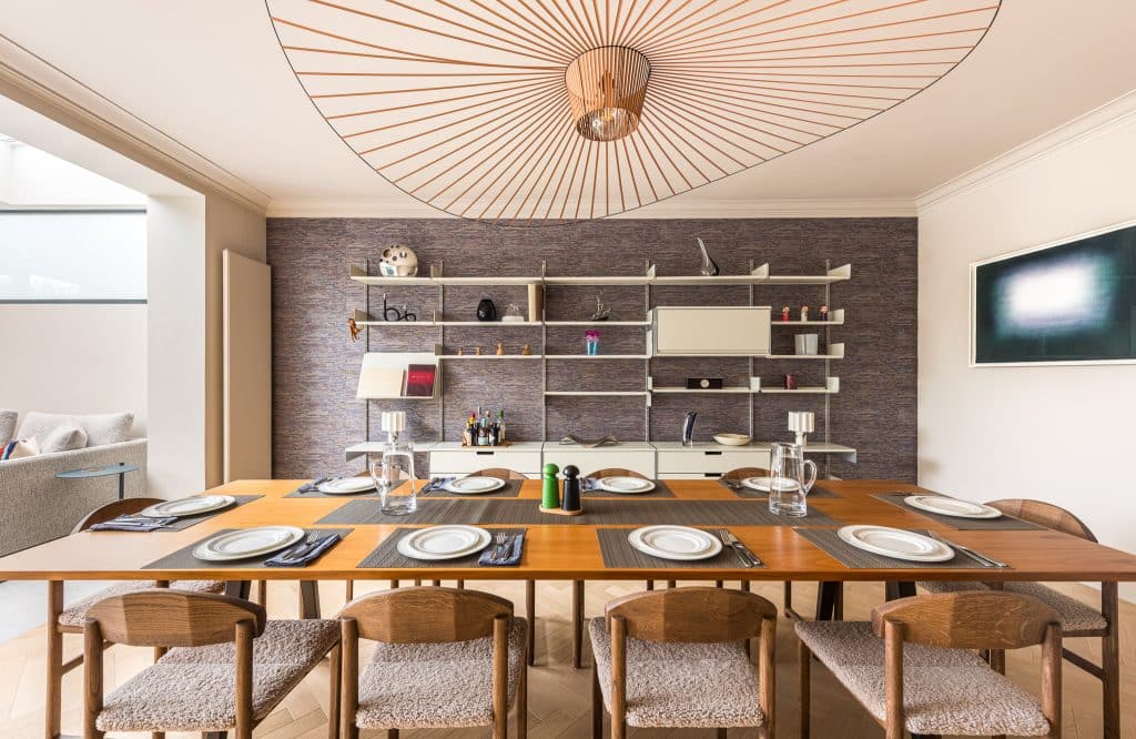 TEIGNMOUTH north west london 1920s detached location house Location Creation:Teignmouth NW2:dining table