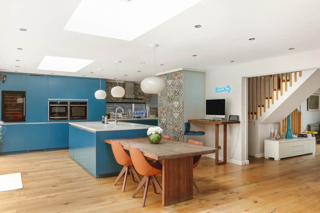 THE WHITE HOUSE crystal palace modern colourful shoot location house 68 Orleans Road, Crystal Palace, SE19 008