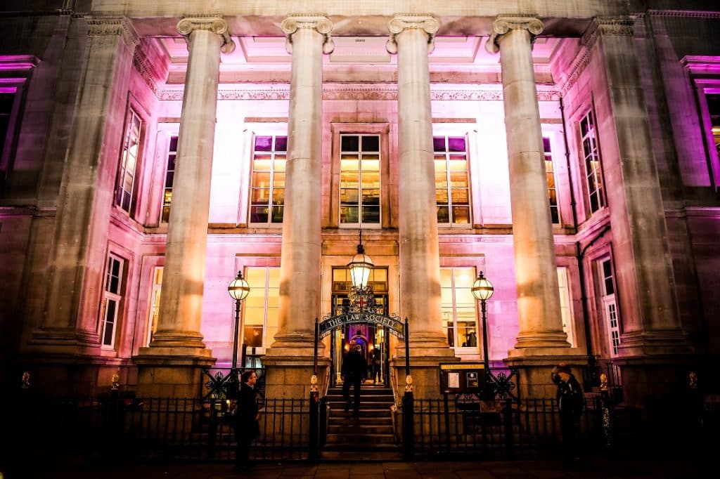 CHANCERY west london grade ii unique shoot location 113 Chancery Lane - Uplit in pink