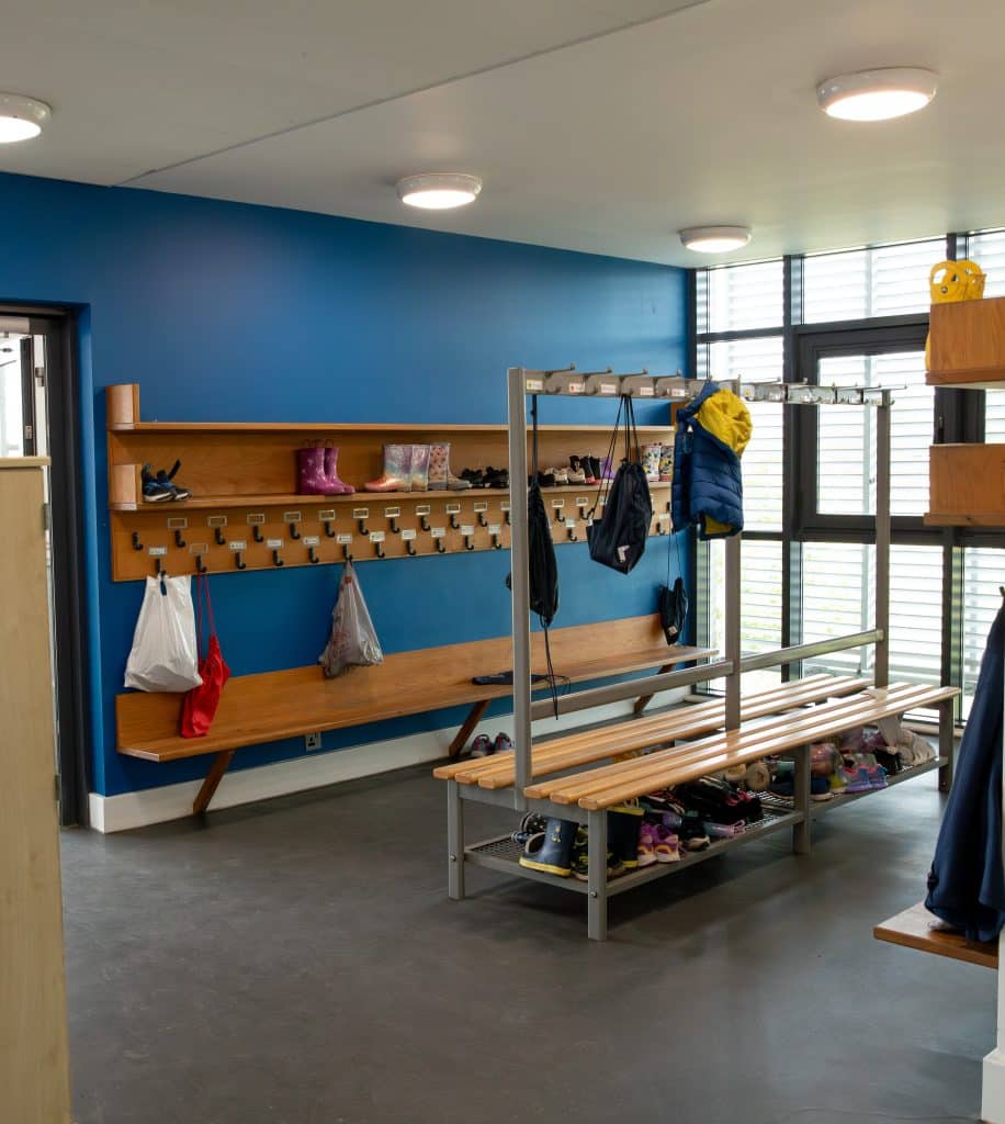 COLLIS PRIMARY SCHOOL teddington school shoot locationCloakroom 2