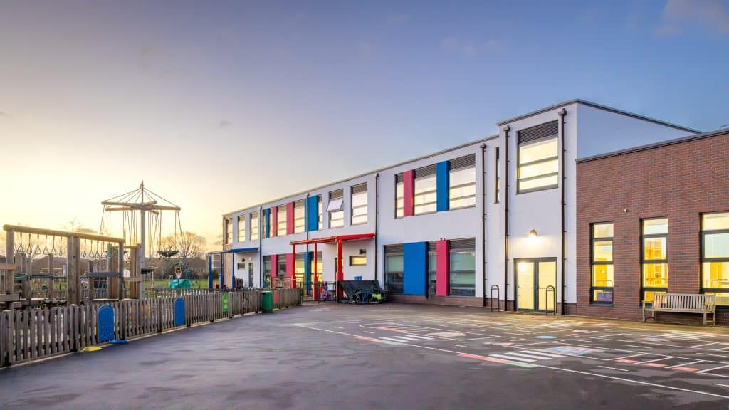 COLLIS PRIMARY SCHOOL teddington school shoot locationExterior Building Rear
