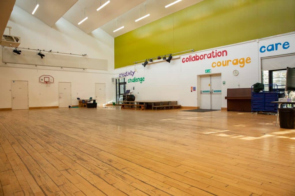 COLLIS PRIMARY SCHOOL teddington school shoot locationHall (Large) (2)