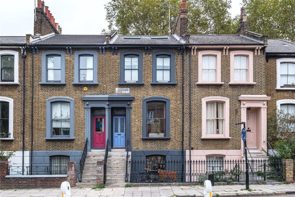 HEKA HOUSE colourful east london location house 47. HEKA HOUSE Front