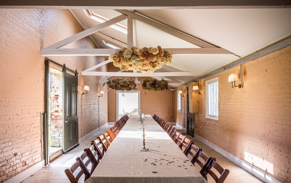 THE WALLED GARDEN cobham country shoot location Location Creation The Walled Garden The Long Room 2