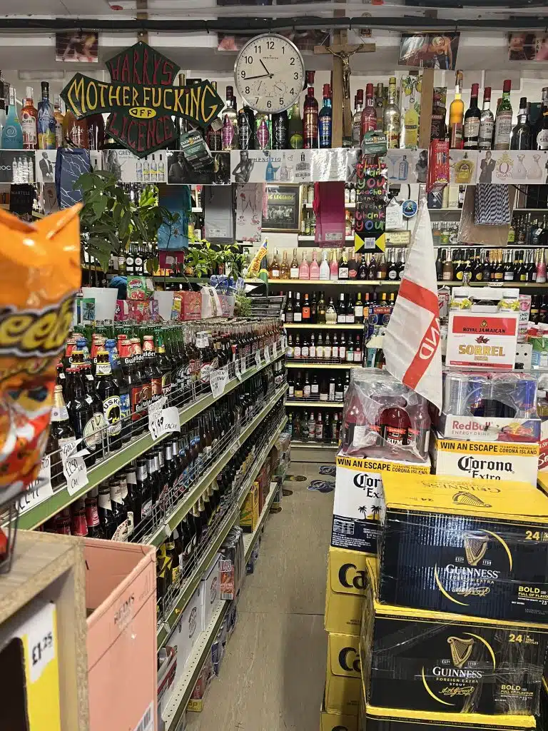 HARRY'S north london shop off Licence shoot location IMG 7152