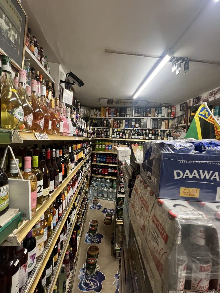 HARRY'S north london shop off Licence shoot location IMG 7160