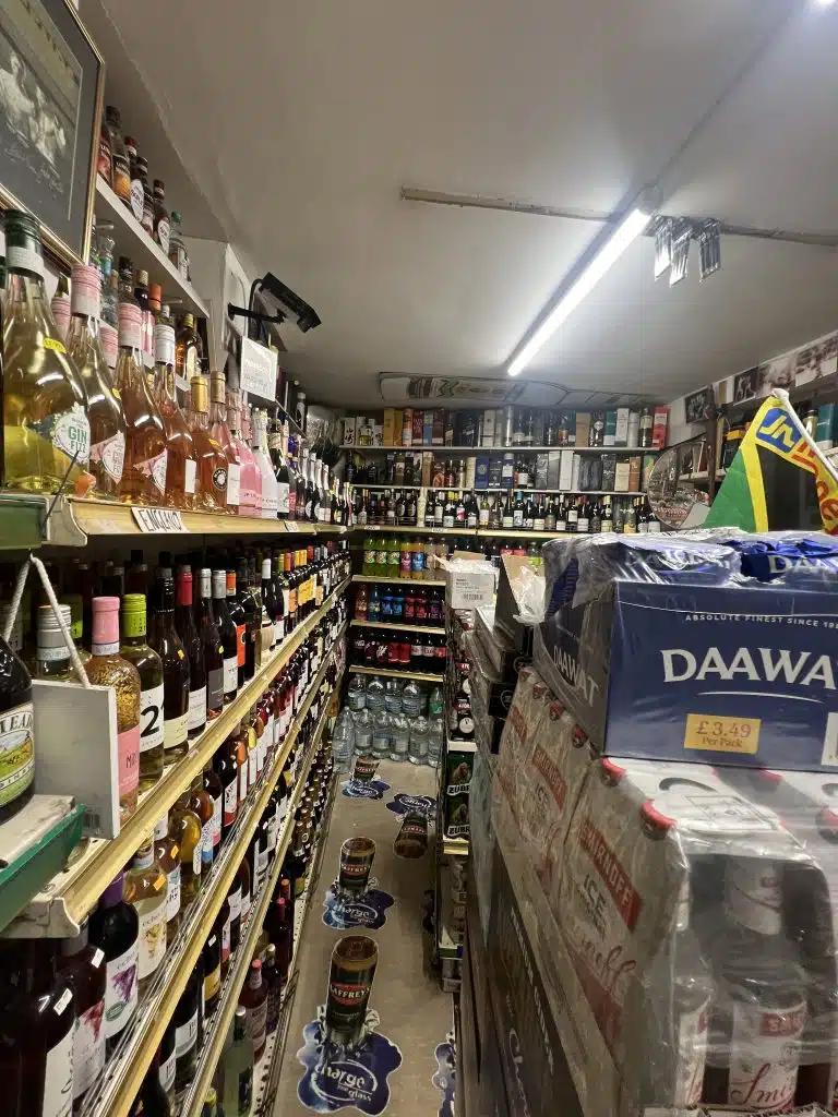 HARRY'S north london shop off Licence shoot location IMG 7160