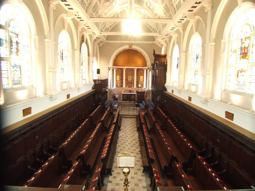 MILL HILL SCHOOL location north london campus diverse spaces Chapel (4)