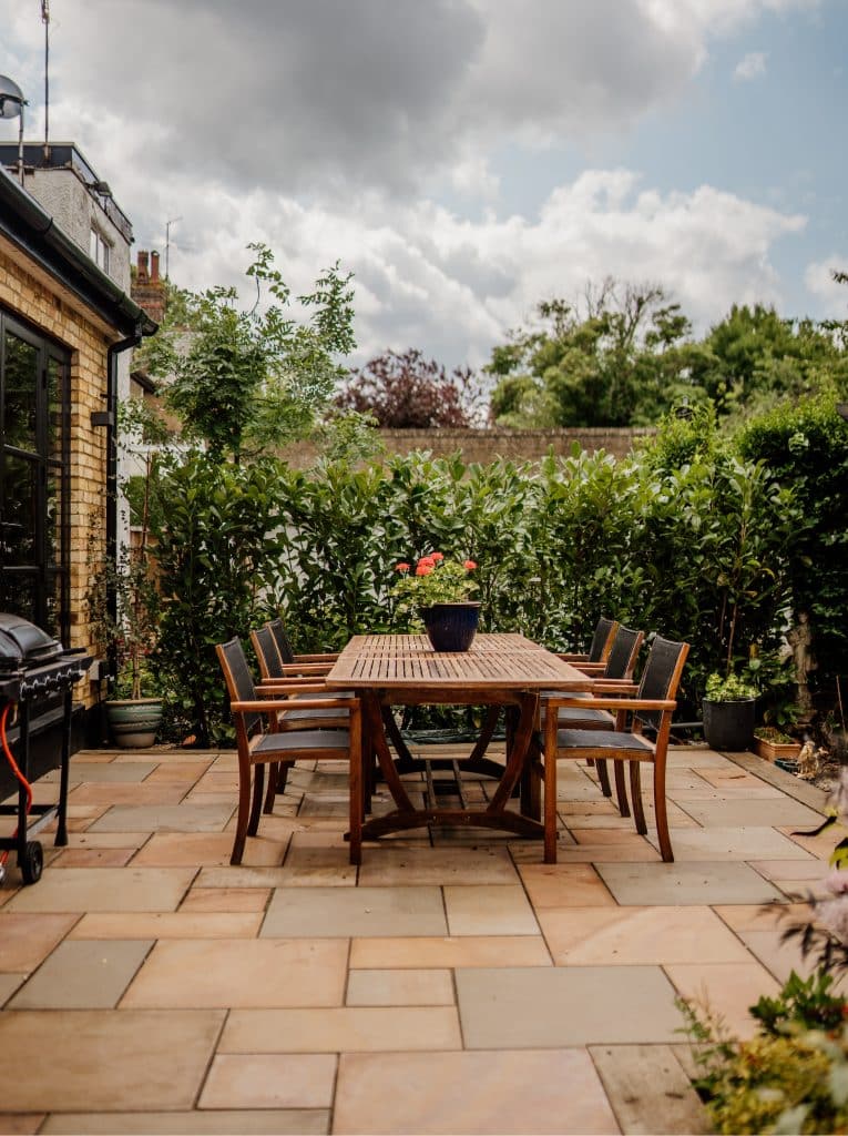 BENGEO hertfordshire victorian cottage shoot location Patio 1