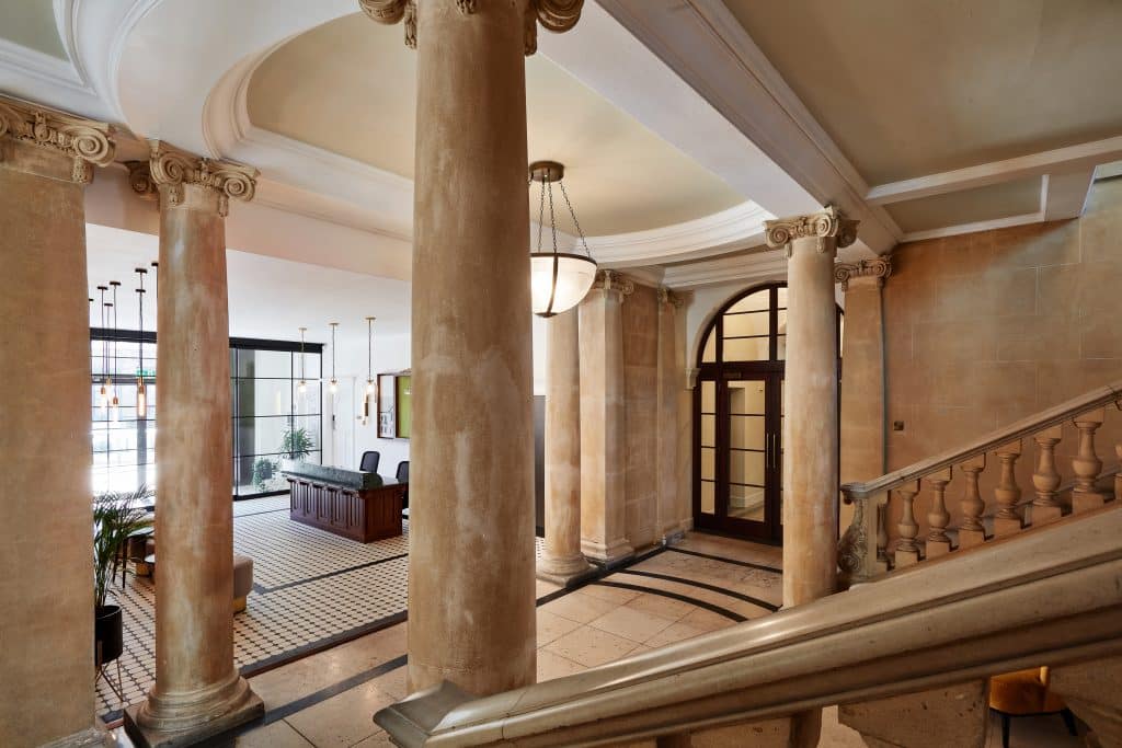 BROMLEY TOWN HALL kent shoot location Clockwise reception staircase 2