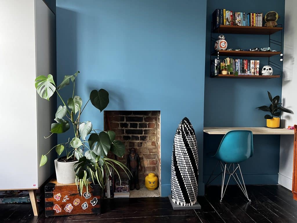 KELLERTON south east london terrace house shoot location BACK BEDROOM 2