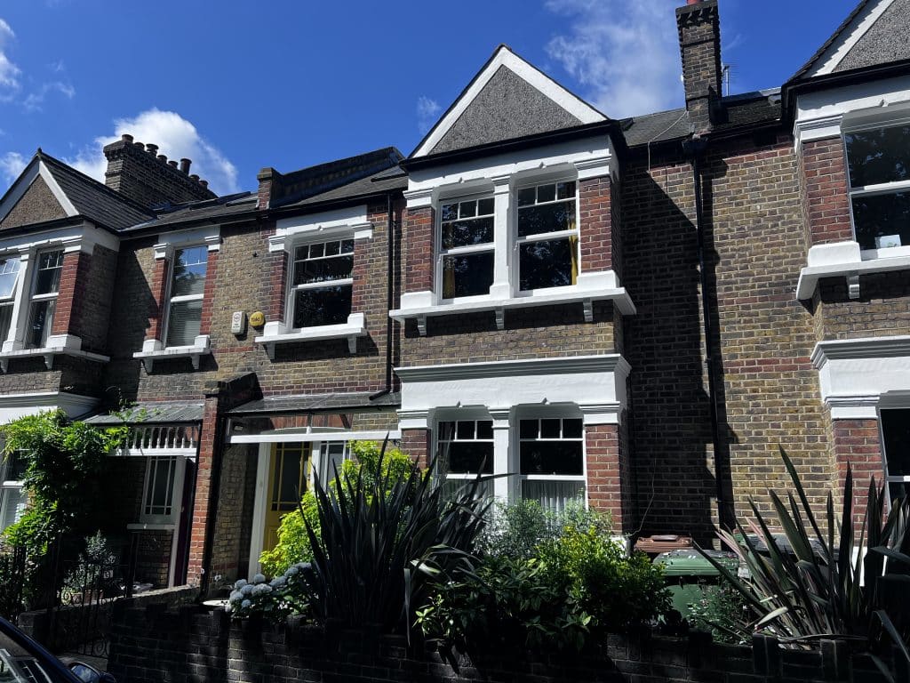 KELLERTON south east london terrace house shoot location FRONT OF HOUSE 3